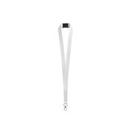 Snur Lanyard'IN, 2601E13539, 20x470 mm, Poliester, Alb