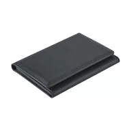   Portcard magnetic cu blocare RFID, Everestus, 2610E18184, 110x80x16 mm, Poliuretan, Negru