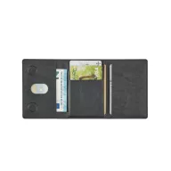   Portcard magnetic cu blocare RFID, Everestus, 2610E18184, 110x80x16 mm, Poliuretan, Negru
