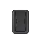 Portcard magnetic pentru telefon, Everestus, 2610E18182, 101x70x10 mm, Poliuretan, Negru