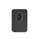 Portcard magnetic pentru telefon, Everestus, 2610E18182, 101x70x10 mm, Poliuretan, Negru
