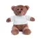 Ursulet de Plus, inaltime 15 cm, Kidonero, Colectia "Micul meu prieten", JPK064, poliester, alb