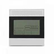 Desk set, Aluminium, Satin silver