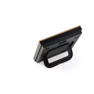   Ceas de masa, Everestus, 18SEP2446, 130x130x21 mm, ABS, Bambus, Negru