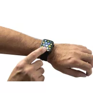   Smartwatch 2401E15349, Everestus, 45x40x13 mm, Silicon, Negru