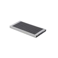   Powerbank 8000 mAh, USB-C, USB-A, 2401E15159, Everestus, 154x74x10 mm, Aluminiu, Argintiu satinat