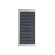  Powerbank 8000 mAh, USB-C, USB-A, 2401E15159, Everestus, 154x74x10 mm, Aluminiu, Argintiu satinat