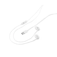   Casti audio In ear, cu fir, 2401E15269, Everestus, 70x70x180 mm, ABS, Alb