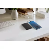   Powerbank 4000 mAh, USB-C, USB-A, 2410E23156, Everestus, 115 x 69 x 9 mm, ABS, Negru