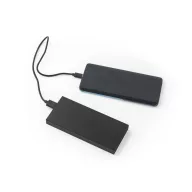   Powerbank 5000 mAh, USB-C, USB-A, 2410E23087, Everestus, 15 x 64 x 143 mm, Aluminiu, Negru