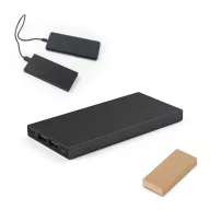   Powerbank 5000 mAh, USB-C, USB-A, 2410E23087, Everestus, 15 x 64 x 143 mm, Aluminiu, Negru