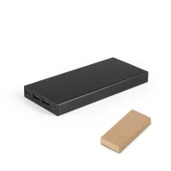   Powerbank 10000 mAh, USB-C, USB-A, 2410E23086, Everestus, 15 x 64 x 143 mm, Aluminiu, Negru