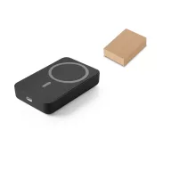   Powerbank 10000 mAh, 15 W, Wireless, USB-C, 2410E23073, Everestus, 100 x 64 x 18 mm, ABS, Negru
