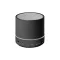 Boxa portabila, 400 mAh, 3 W, 2502E15809, Everestus, ⌀60 x 58 mm, ABS, Negru