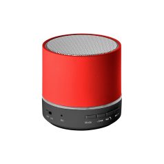   Boxa portabila, 400 mAh, 3 W, 2502E15810, Everestus, ⌀60 x 58 mm, ABS, Rosu