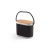 Boxa portabila, 1200 mAh, 5 W, Wireless, 2410E24509, Everestus, 120 x 100 x 60 mm, rPET, Gri inchis