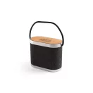 Boxa portabila, 1200 mAh, 5 W, Wireless, 2410E24509, Everestus, 120 x 100 x 60 mm, rPET, Gri inchis