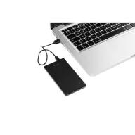  Baterie externa 5000 mAh, USB-C, USB-A, 2502E14940, Everestus, 122 x 67 x 68 mm, Otel, Negru