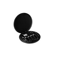   Set cablu de incarcare si 3 adaptoare, Everestus, 2601E13730, Ø84x10 mm, ABS, Negru