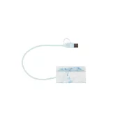   Hub usb 2 porturi, Everestus, 2601E13365, 85x48x17 mm, ABS, Termoplastic, Multicolor