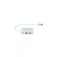   Hub usb 2 porturi, Everestus, 2601E13365, 85x48x17 mm, ABS, Termoplastic, Multicolor