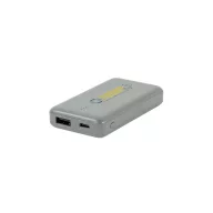  Powerbank, 4000 mAh, Everestus, 2601E13700, 87x48x17 mm, ABS, Gri