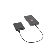   Powerbank, 5000 mAh, Everestus, 2601E13538, 91x63x15 mm, ABS, Negru