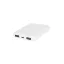 Powerbank, 5000 mAh, Everestus, 2601E13537, 91x63x15 mm, ABS, Alb