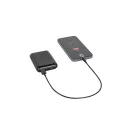 Baterie externa 8000 mAh, USB-C, USB-A, Micro USB, 2502E14947, Everestus, 89 x 64 x 22 mm, ABS, Negru