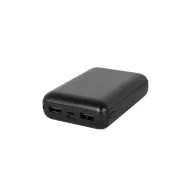   Baterie externa 10000 mAh, USB-C, USB-A, Micro USB, 2502E14943, Everestus, 92 x 64 x 26 mm, ABS, Negru