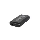 Baterie externa 20000 mAh, USB-C, USB-A, Micro USB, 2502E14944, Everestus, 138 x 69 x 27 mm, ABS, Negru
