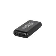   Baterie externa 20000 mAh, USB-C, USB-A, Micro USB, 2502E14944, Everestus, 138 x 69 x 27 mm, ABS, Negru
