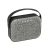 Speaker with microphone, ABS and polyester fabric, Heather grey