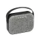 Speaker with microphone, ABS and polyester fabric, Heather grey