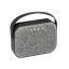 Speaker with microphone, ABS and polyester fabric, Heather grey