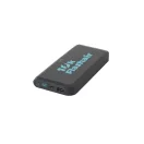 Baterie externa 10000 mAh, 15 W, USB-C, 2509E15075, Everestus, 141x69x17 mm, ABS, Negru