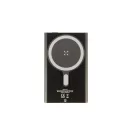 Powerbank, 10000 mAh, 15 W, Everestus, 2601E13808, 106x67x19 mm, Aluminiu, Poliester, Negru