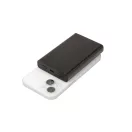 Powerbank, 10000 mAh, 15 W, Everestus, 2601E13808, 106x67x19 mm, Aluminiu, Poliester, Negru