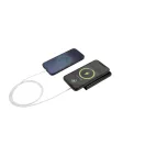 Powerbank, 10000 mAh, 15 W, Everestus, 2601E13808, 106x67x19 mm, Aluminiu, Poliester, Negru