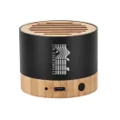 Boxa portabila, 300 mAh, 3 W, Everestus, 2601E13447, Ø70x52 mm, Aluminiu, Negru
