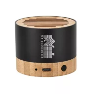   Boxa portabila, 300 mAh, 3 W, Everestus, 2601E13447, Ø70x52 mm, Aluminiu, Negru