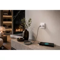   Cablu de incarcare, Everestus, 2610E17654, 60 W, 120x106 mm, Poliester, Negru
