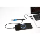 Hub usb 4 porturi, Everestus, 2610E17692, 30x145x20 mm, Plastic, Negru