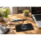 Hub usb 4 porturi, Everestus, 2610E17692, 30x145x20 mm, Plastic, Negru