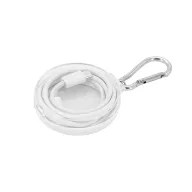   Cablu de incarcare, Everestus, 2610E17638, 60 W, 120x106 mm, ABS, Otel inoxidabil, Alb