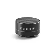 Speaker with microphone, Aluminium, Black