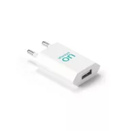USB charger, ABS, White