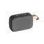 Speaker with microphone, ABS and polyester fabric, Heather grey