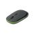 2'4G wireless mouse, ABS, Lime green