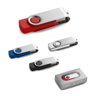   Memorie usb 16 GB, Everestus, 20IUN1879, Rosu, Plastic, Metal
